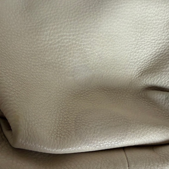 HOBO Cream Leather Crossbody Bag with Fringe - Picture 5 of 9